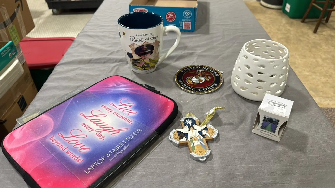 Tablet sleeve, cup, candle holder