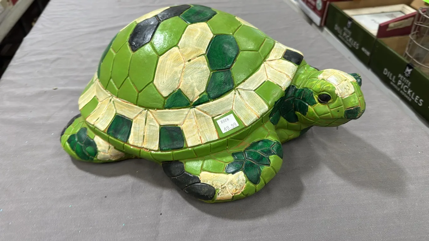 Ceramic turtle
