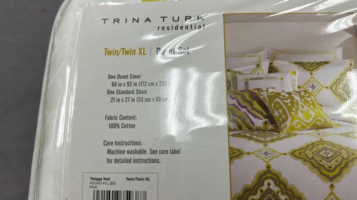 Twin duvet set
