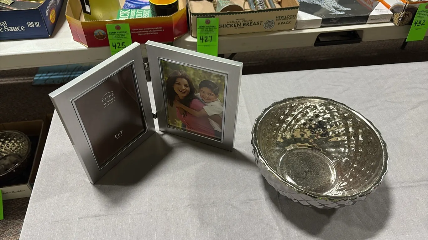 Bowl & Picture Frame