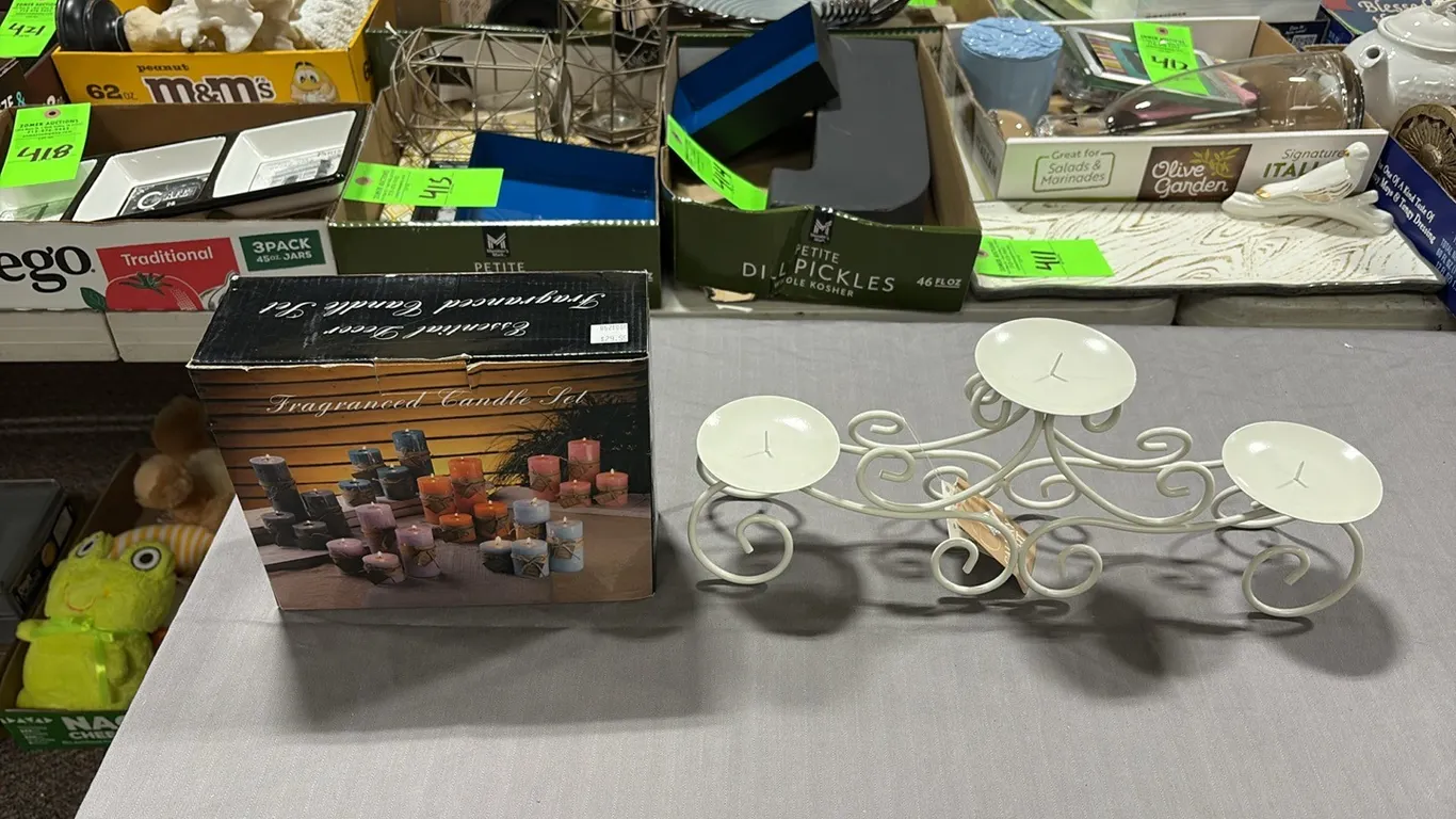 Candle Set w/ Stand