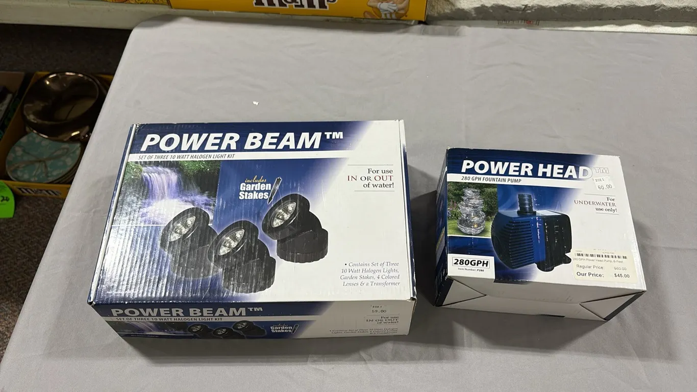Light Kit & Fountain Pump
