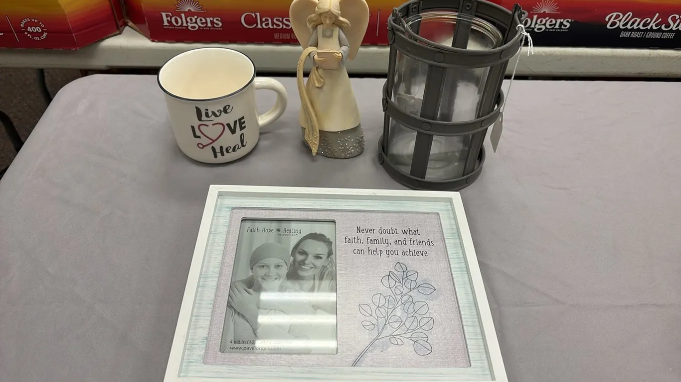 Candle Lantern, Mug, Figurine & Picture Frame
