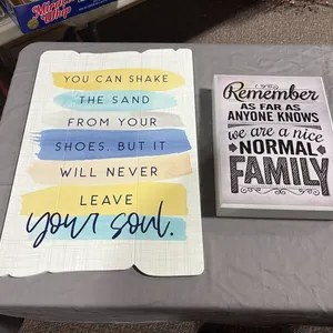 2- Wall Art Signs