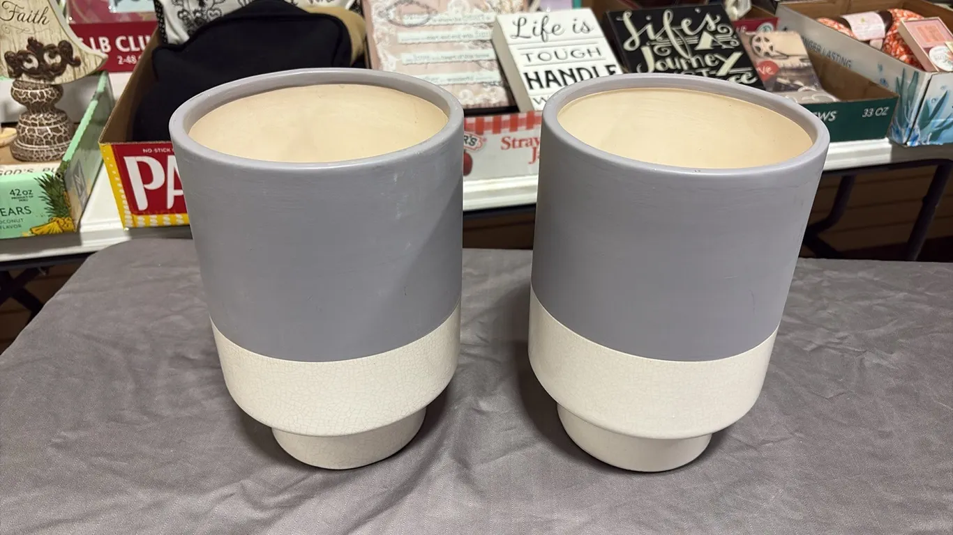 2- Ceramic Vases