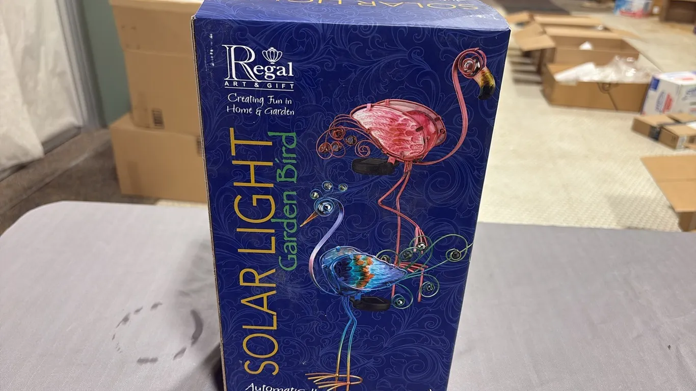 Solar Light Garden Bird