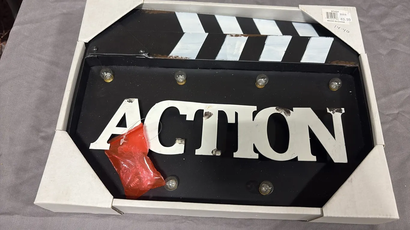 Action Movie Sign