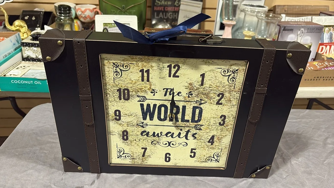 The World Awaits Clock