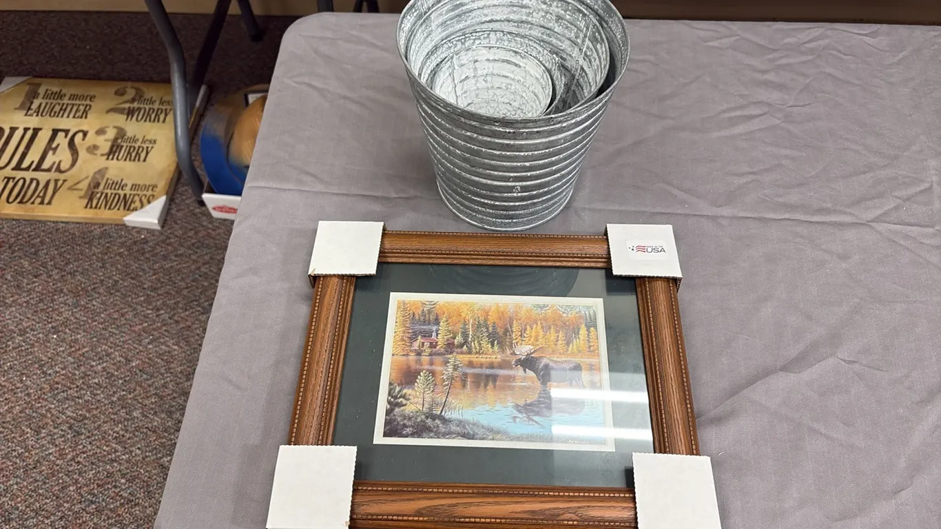 Small Bucket Set & Jim Kasper Print