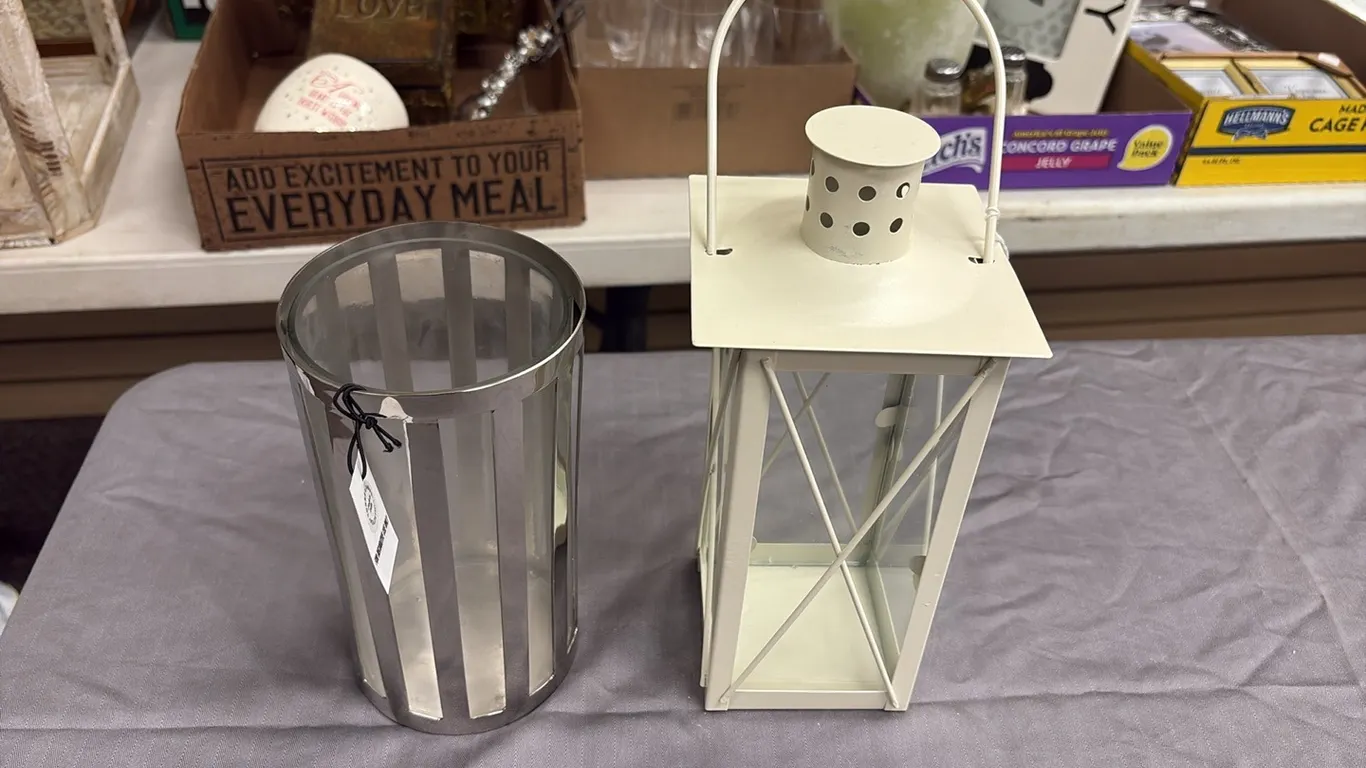 Lantern & Vase