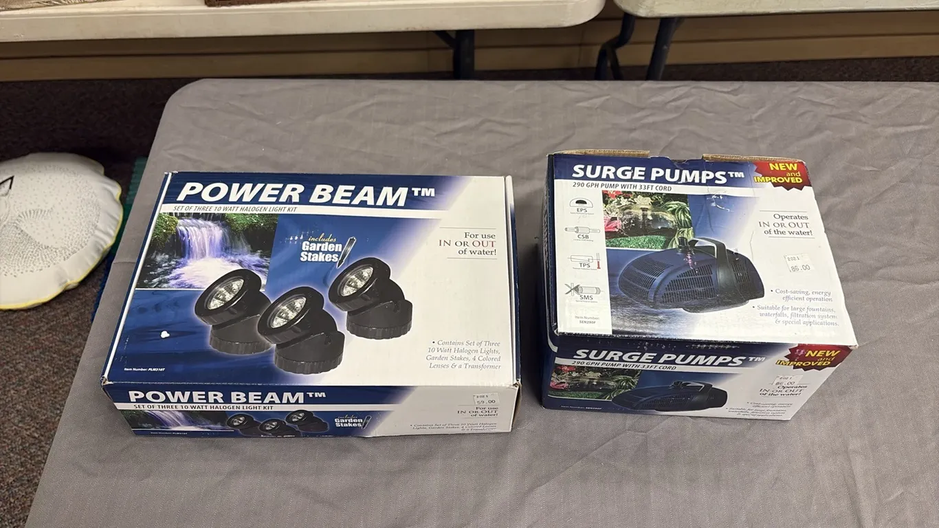 Surge Pump & Light Kit