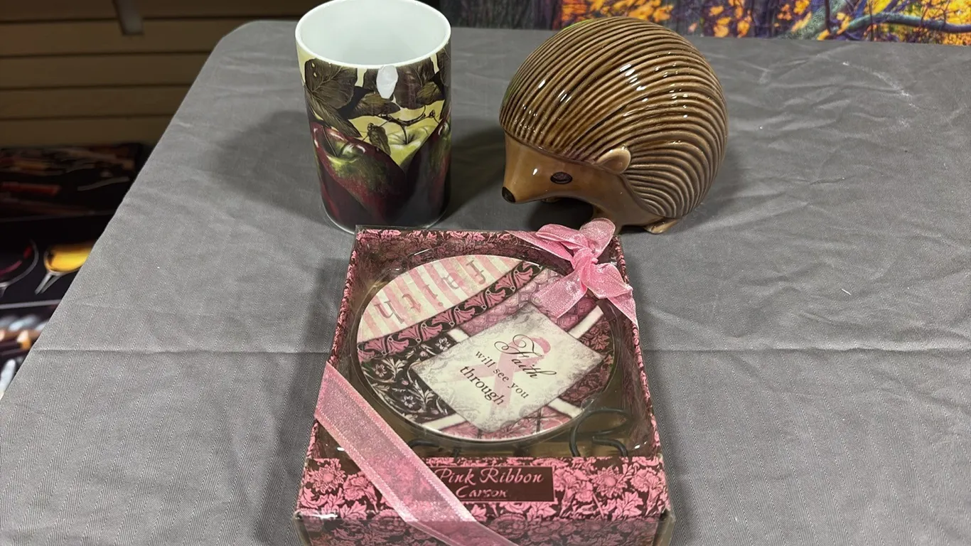 Ceramic Hedgehog, Mug & Decor