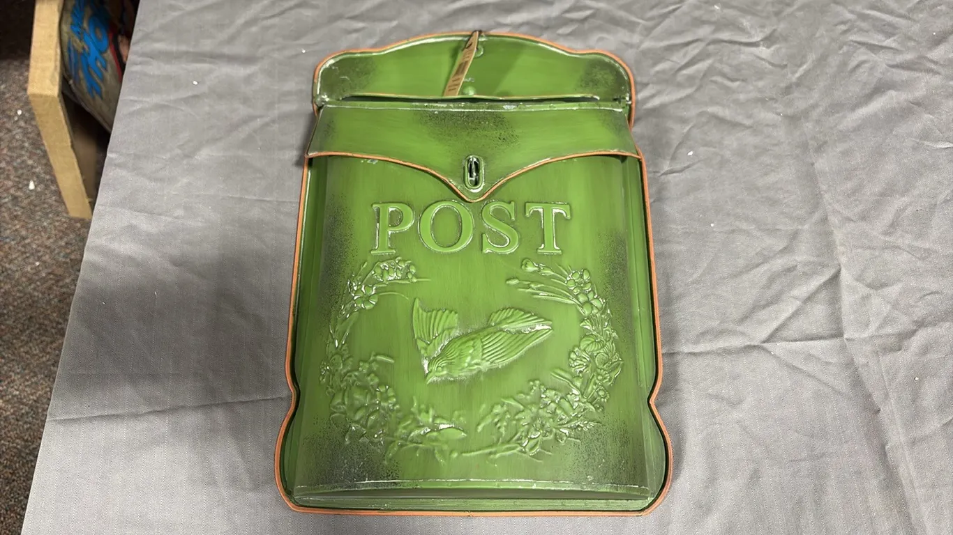 Decorative Metal Mailbox