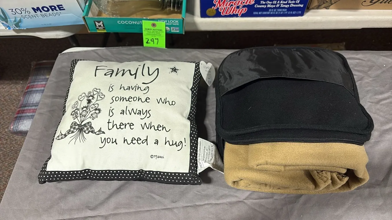 Travel Blanket & Pillow