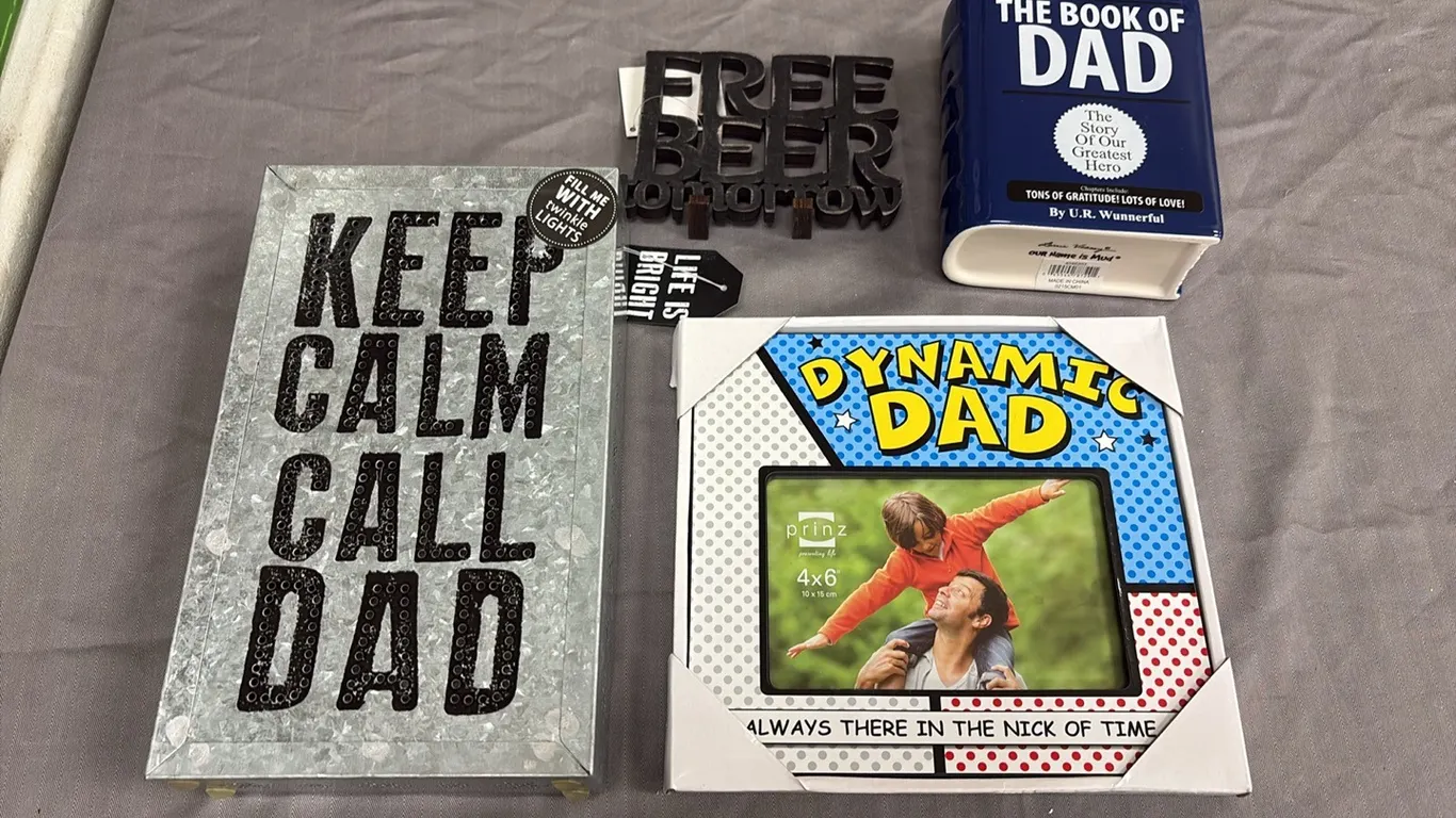 Dad Decor & Picture Frame