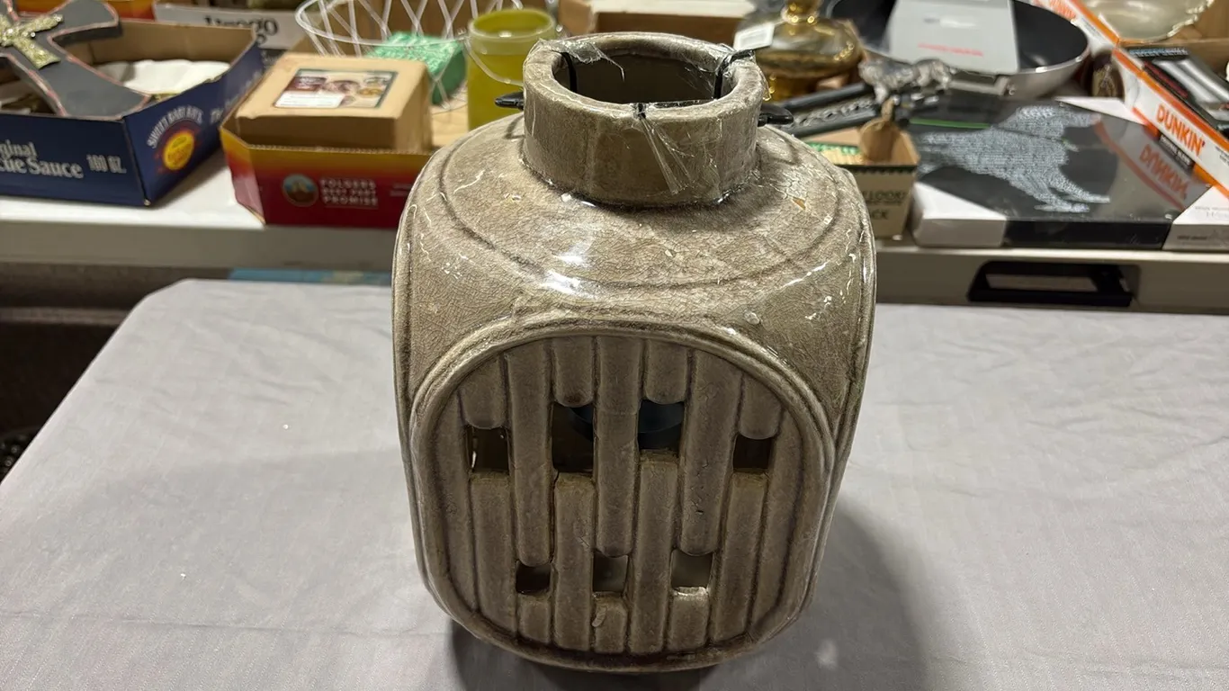 Ceramic Candle Lantern