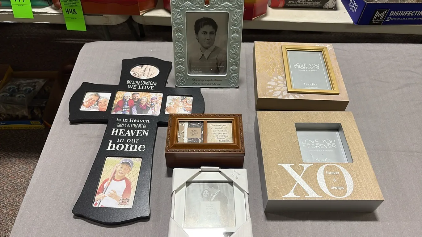 Picture Frames & Music Box