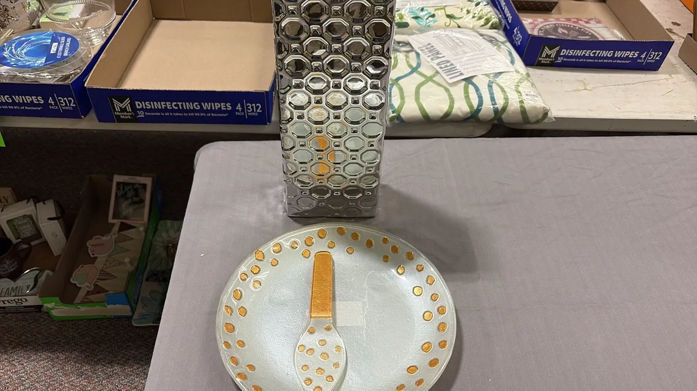 Vase & Serving Tray