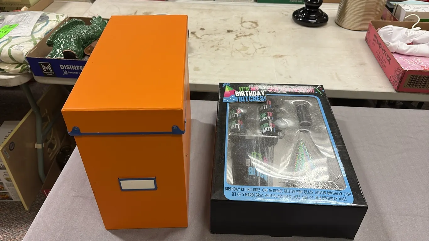 Birthday Kit & File Box