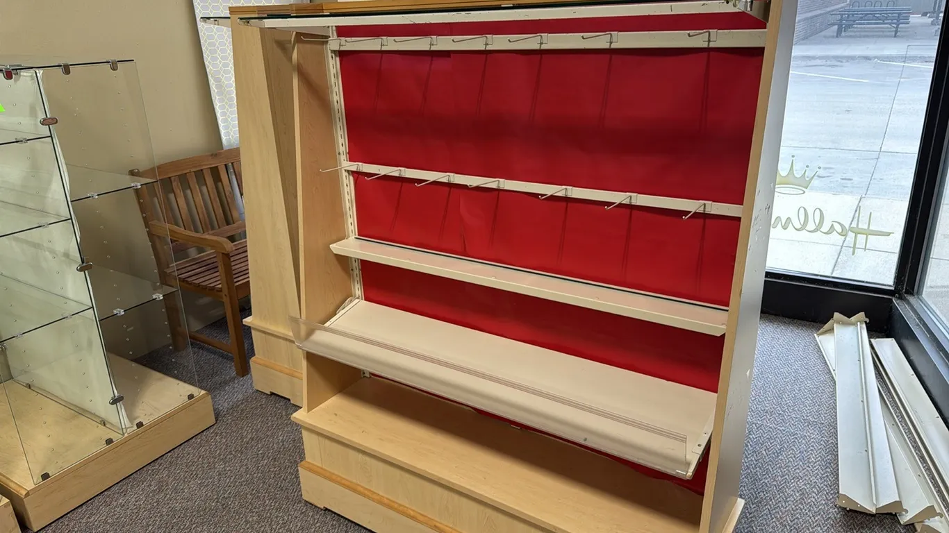display shelves