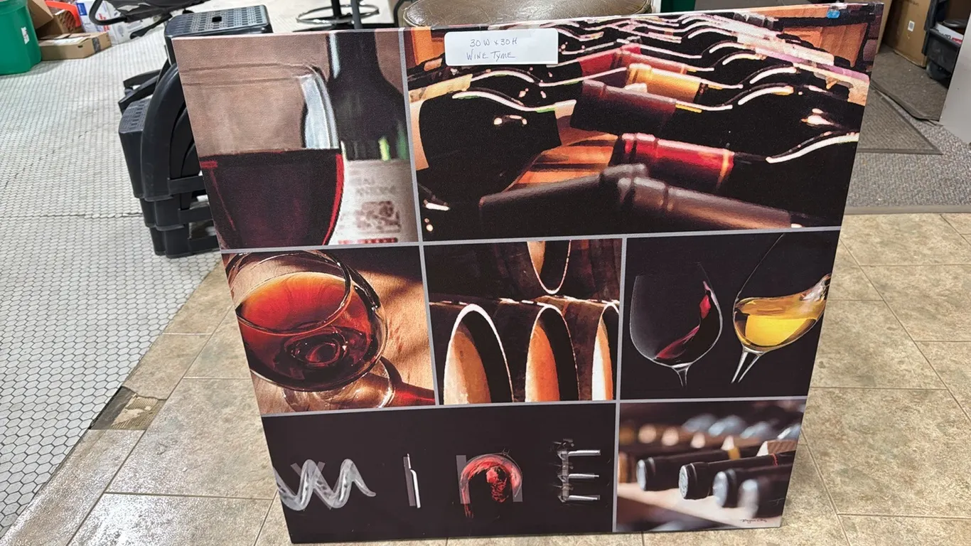 Wine canvas