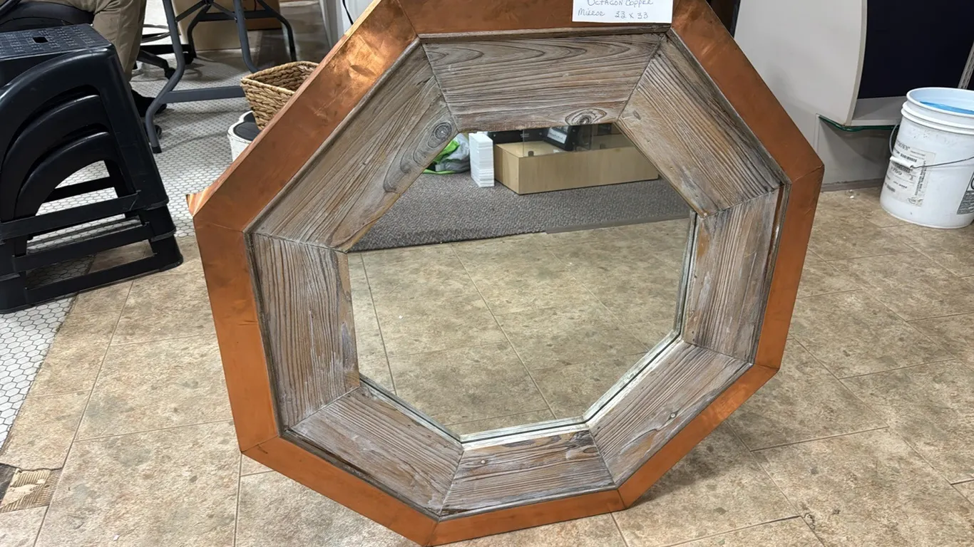 Framed mirror