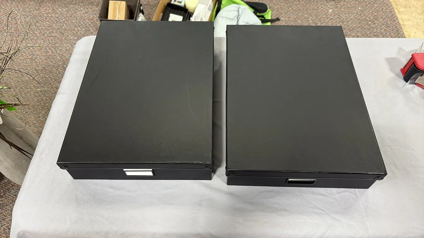 2- Storage Boxes
