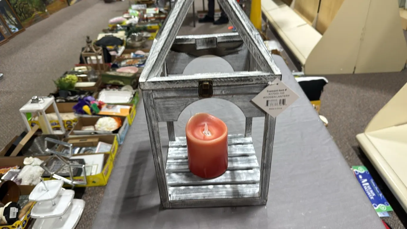 Lantern, flameless candle