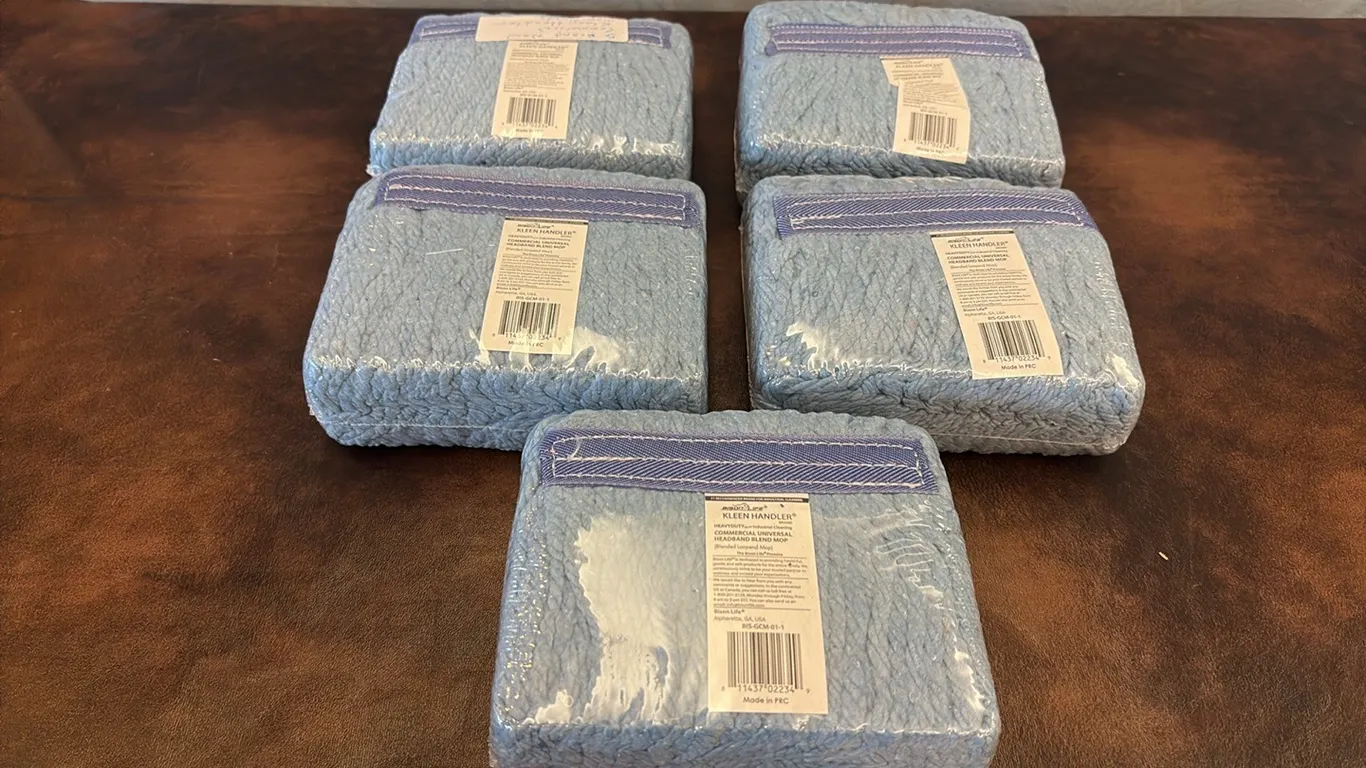 5- Kleen Handler Commercial Mop Heads