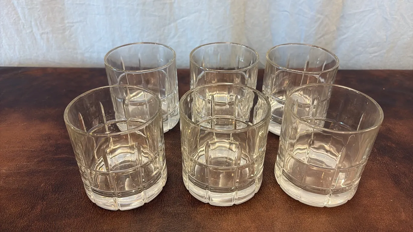 Clear Glasses Set