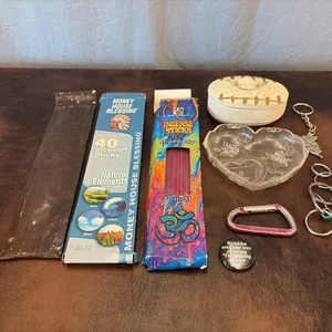 Trinket Box, Incense Sticks & Key Chains