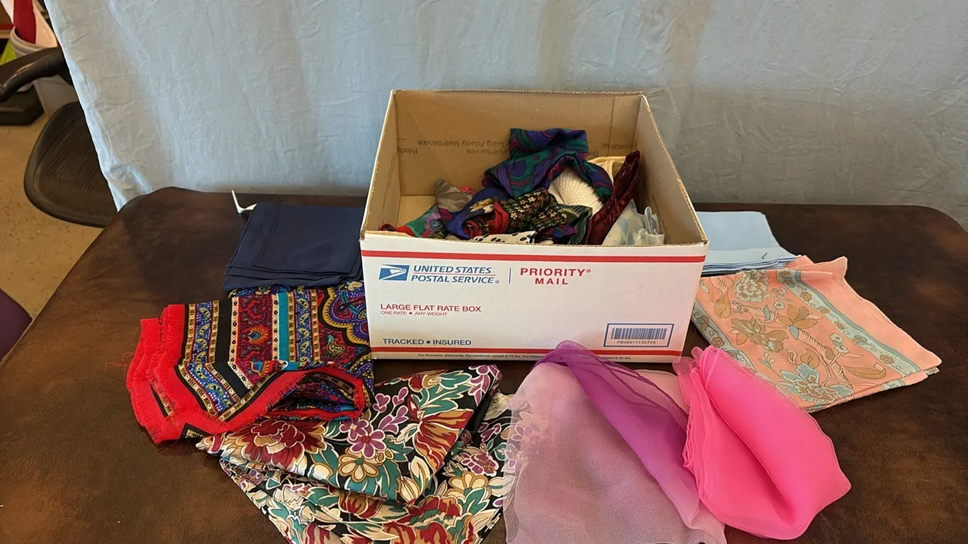Vintage Silk Scarves
