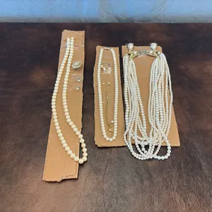 Pearl Necklaces & Earrings