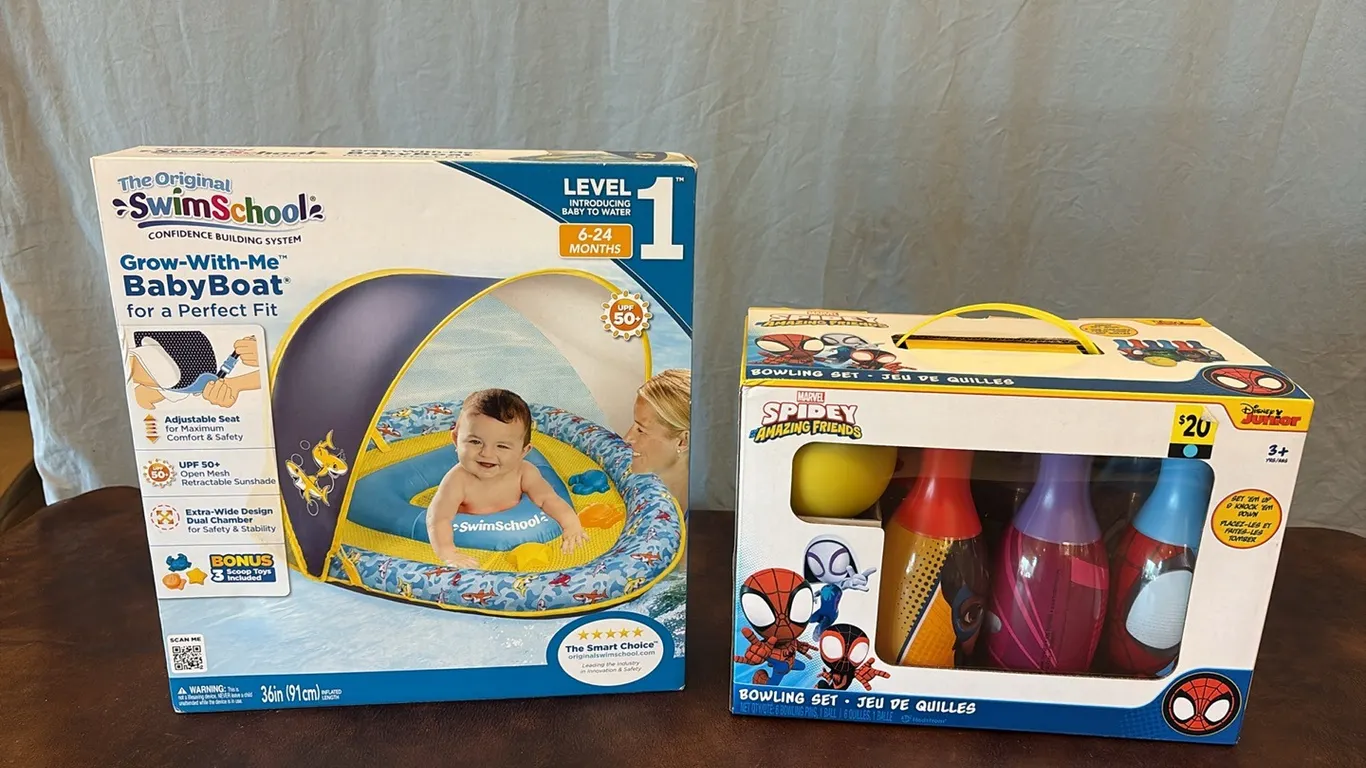 Baby Float & Bowling Set