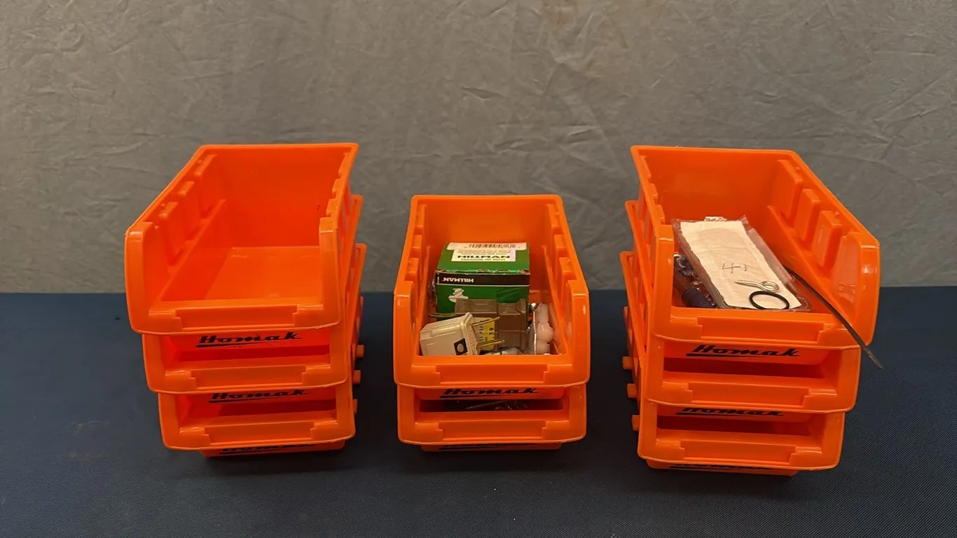 Parts Bins w/ Misc Supplies