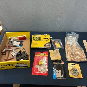 Steel Wire, Felt Pads, Window Seal, Clothes Pins & Misc