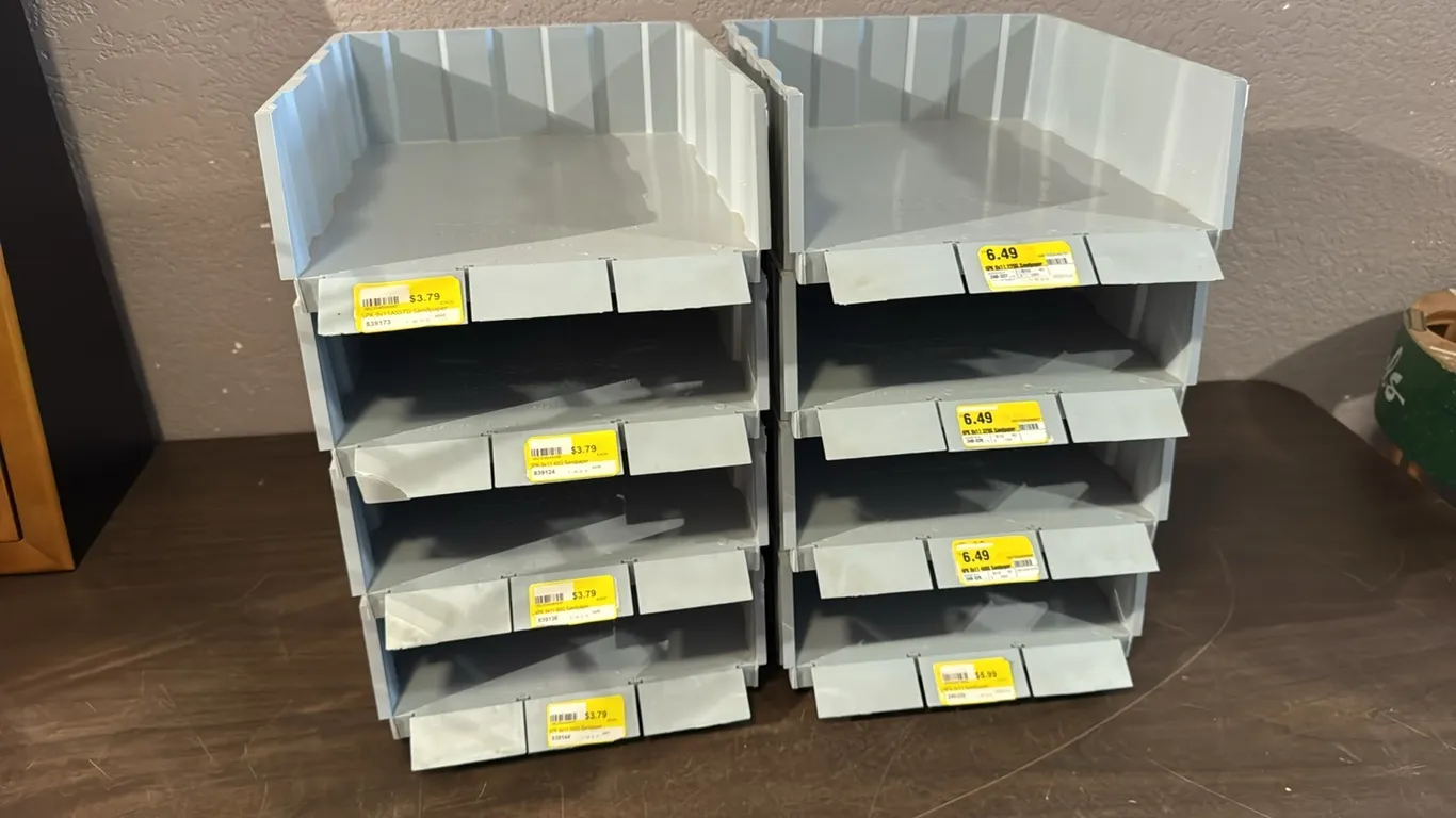 Display bins