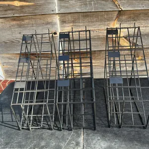 Peg board long handle holders