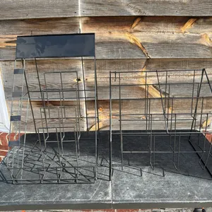 Peg board or free standing sand paper racks