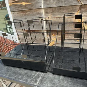Peg of free standing sandpaper racks
