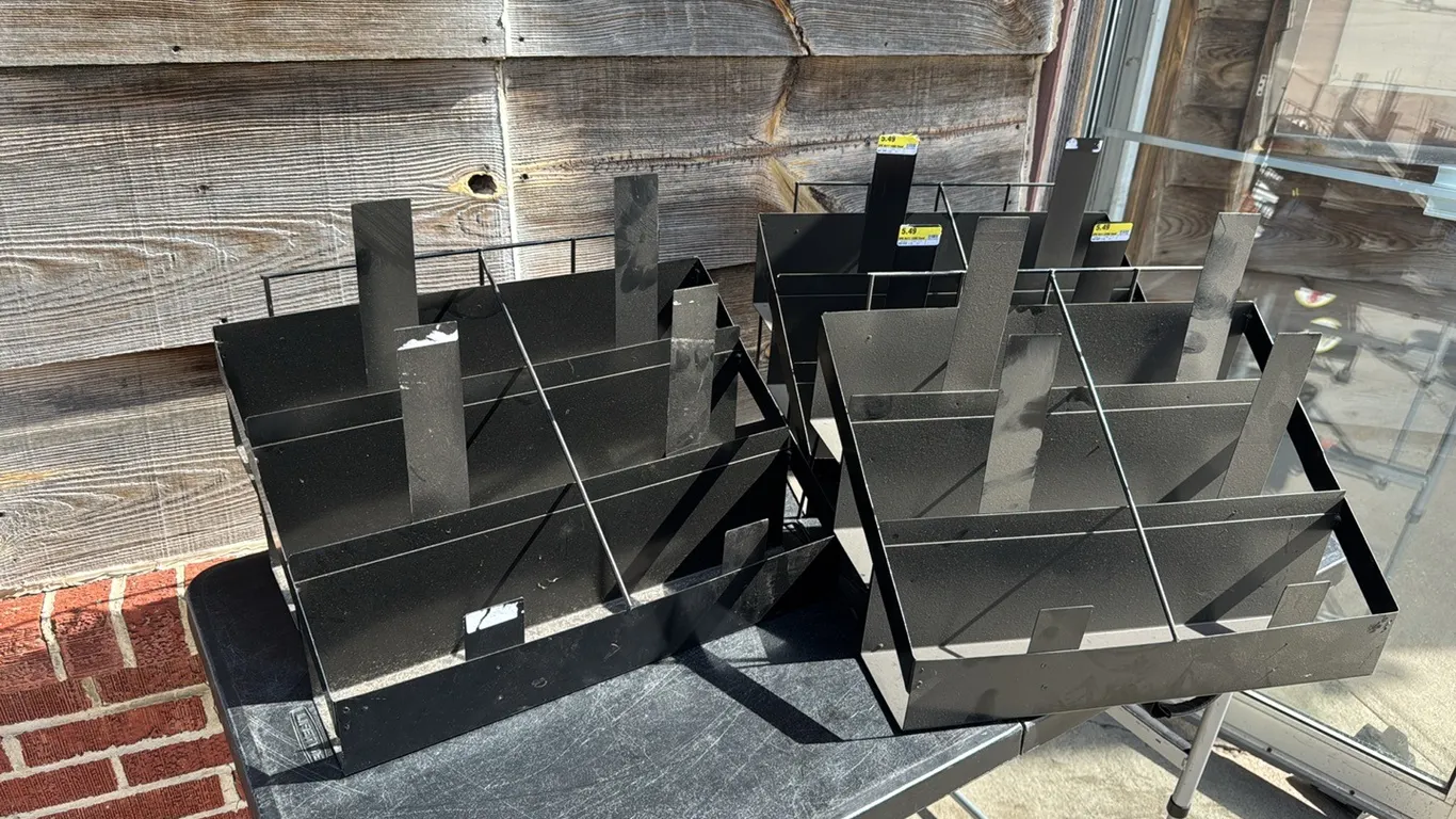 Sandpaper racks
