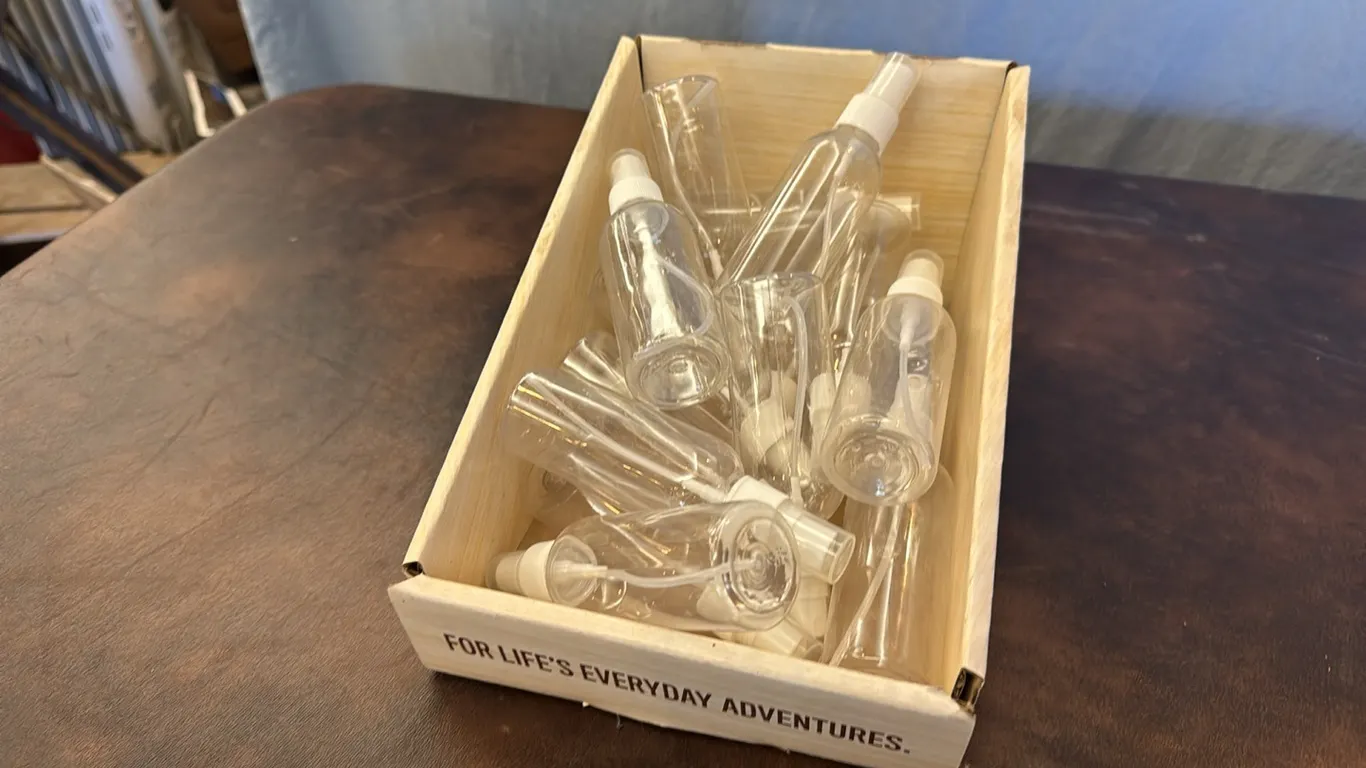 Spray bottles