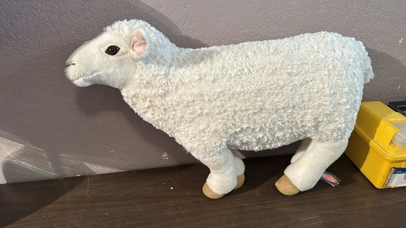 Stuffed sheep