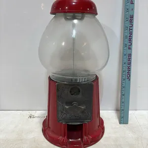 Metal Gumball Machine - Glass Globe