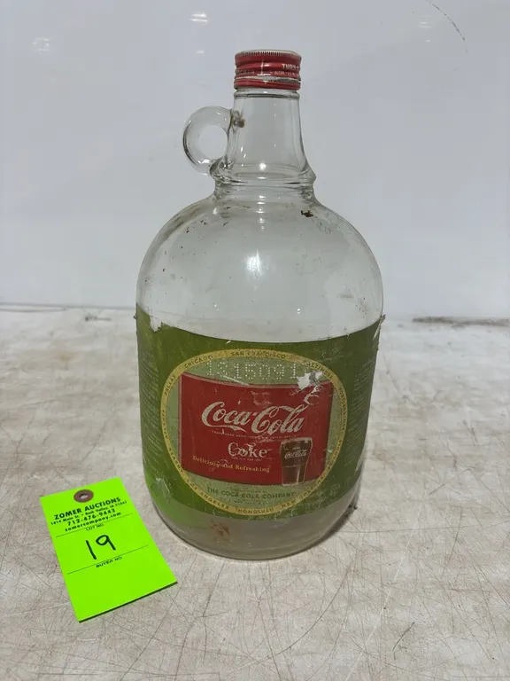 Older Coca Cola Syrup Bottle