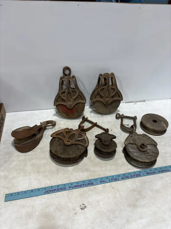 Large Lot - Barn Pulleys