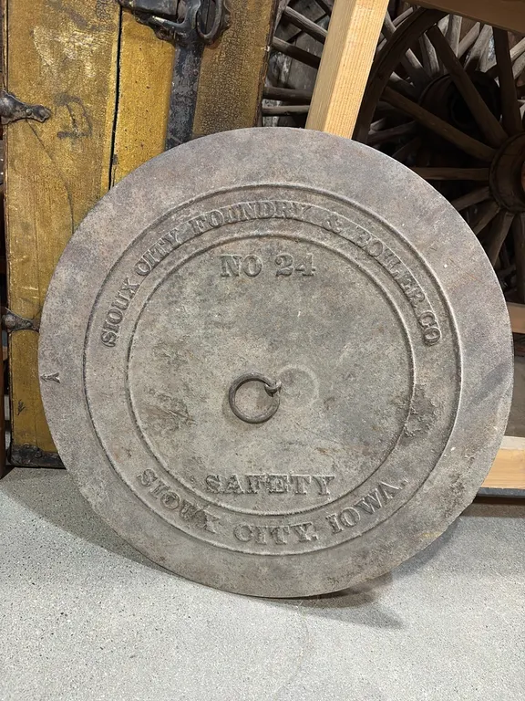 Sioux City Foundary Cistern Cover