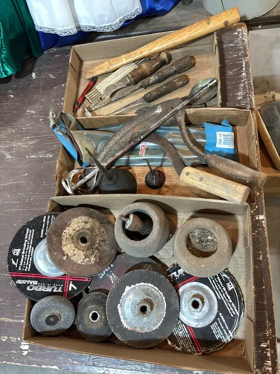 3 Boxes -Grindstones and More