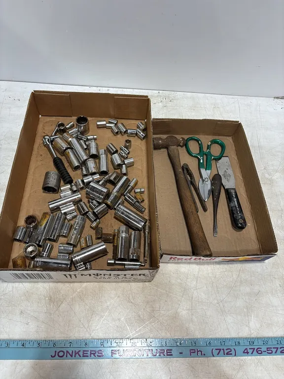 2 Boxes Sockets and more