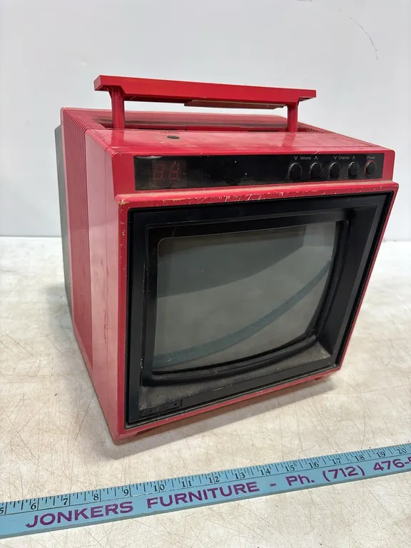 Small Red TV